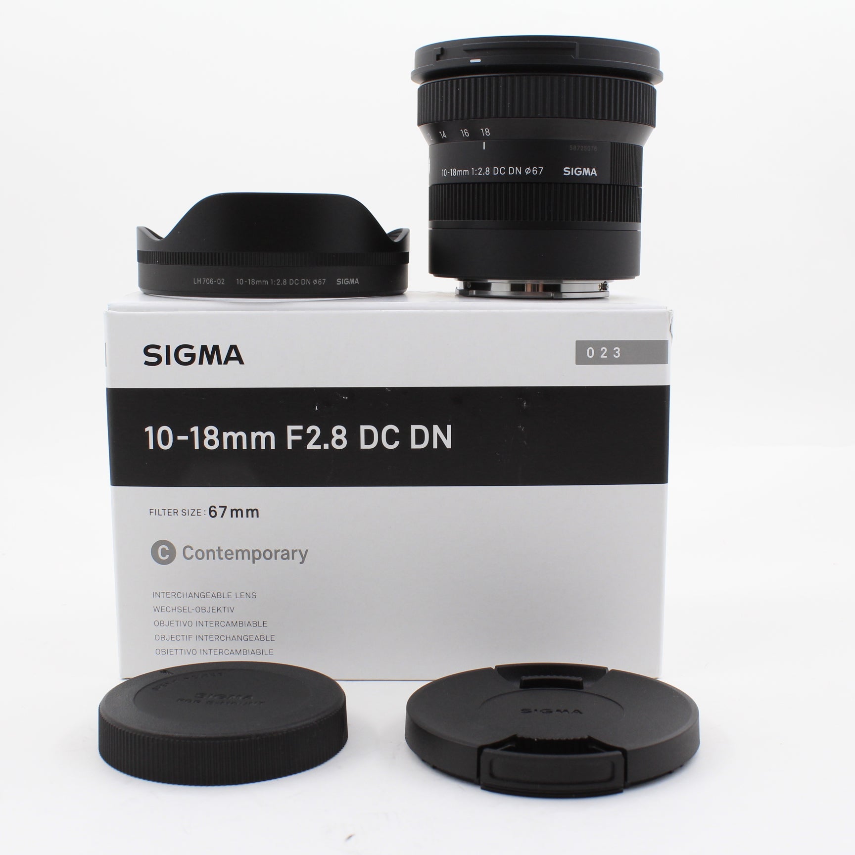 * OPEN BOX EXCELLENT * Sigma 10-18mm f/2.8 DC DN Contemporary Lens for Sony E