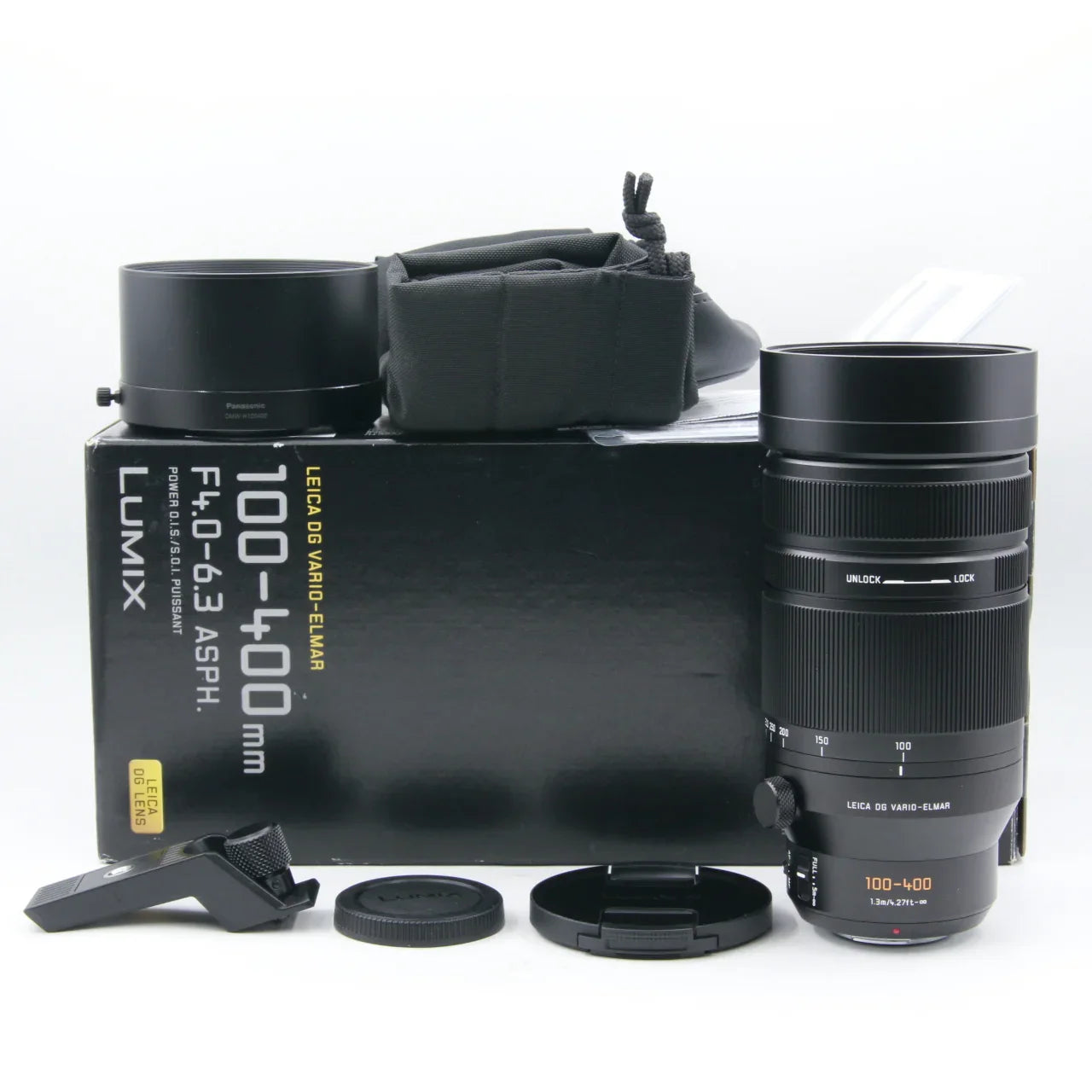 * OPEN BOX EXCELLENT * Panasonic Leica DG Vario-Elmar 100-400mm f/4-6.3 ASPH. POWER O.I.S. Lens at PROCAM | procam.com