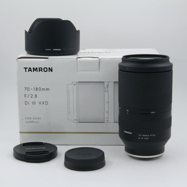 *** OPEN BOX EXCELLENT *** Tamron 70-180mm f/2.8 Di III VXD Lens for Sony E (Version 1)