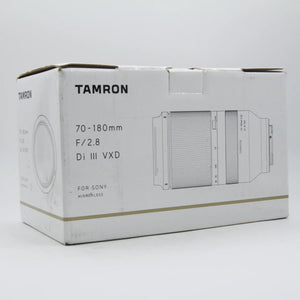* OPEN BOX EXCELLENT * Tamron 70-180mm f/2.8 Di III VXD Lens for Sony E (Version 1) at PROCAM | procam.com
