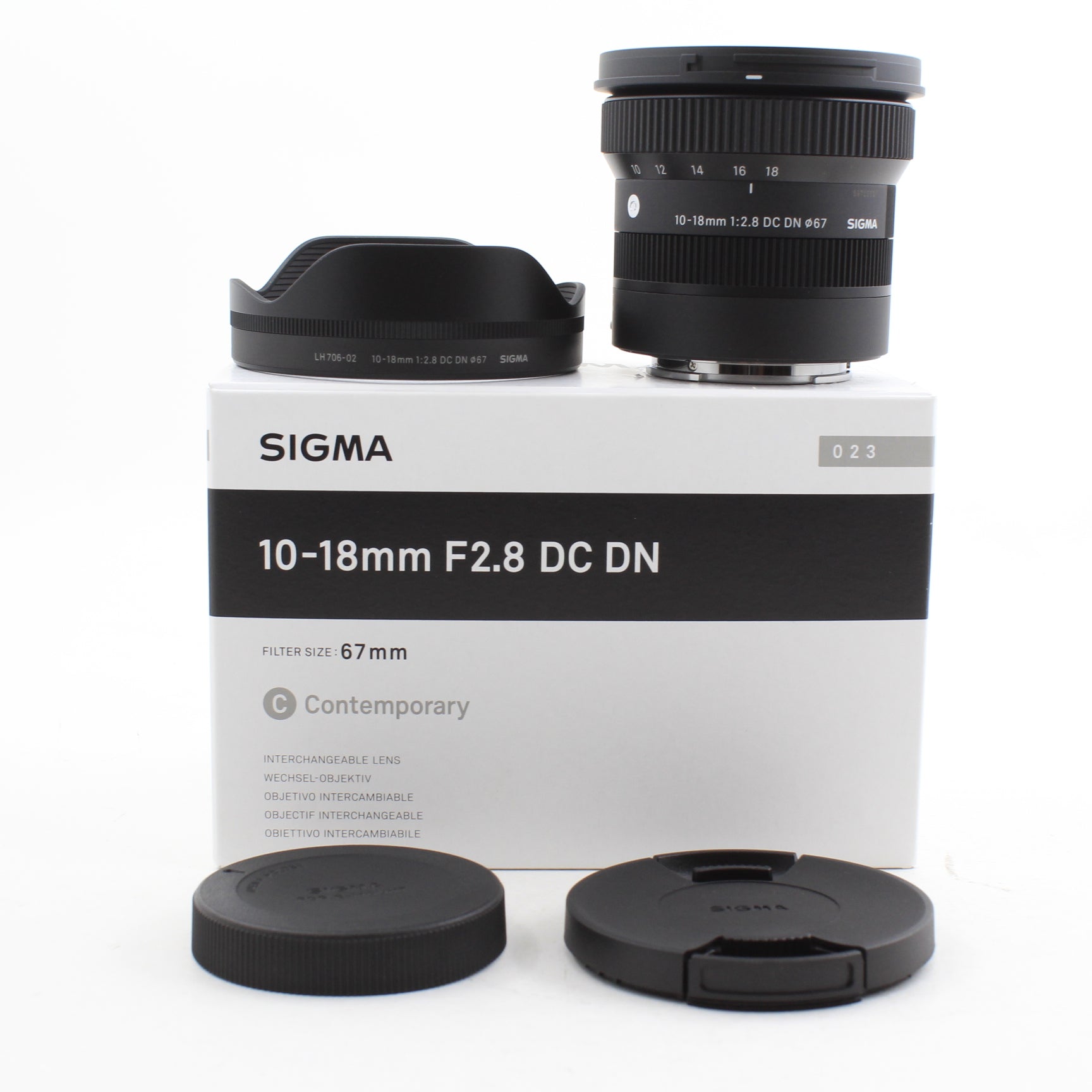 * OPEN BOX GOOD * Sigma 10-18mm f/2.8 DC DN Contemporary Lens for Sony E