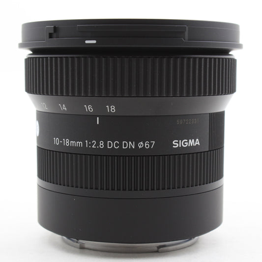 * OPEN BOX GOOD * Sigma 10-18mm f/2.8 DC DN Contemporary Lens for Sony E