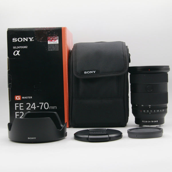 *** OPEN BOX EXCELLENT *** Sony FE 24-70mm f/2.8 GM II Lens