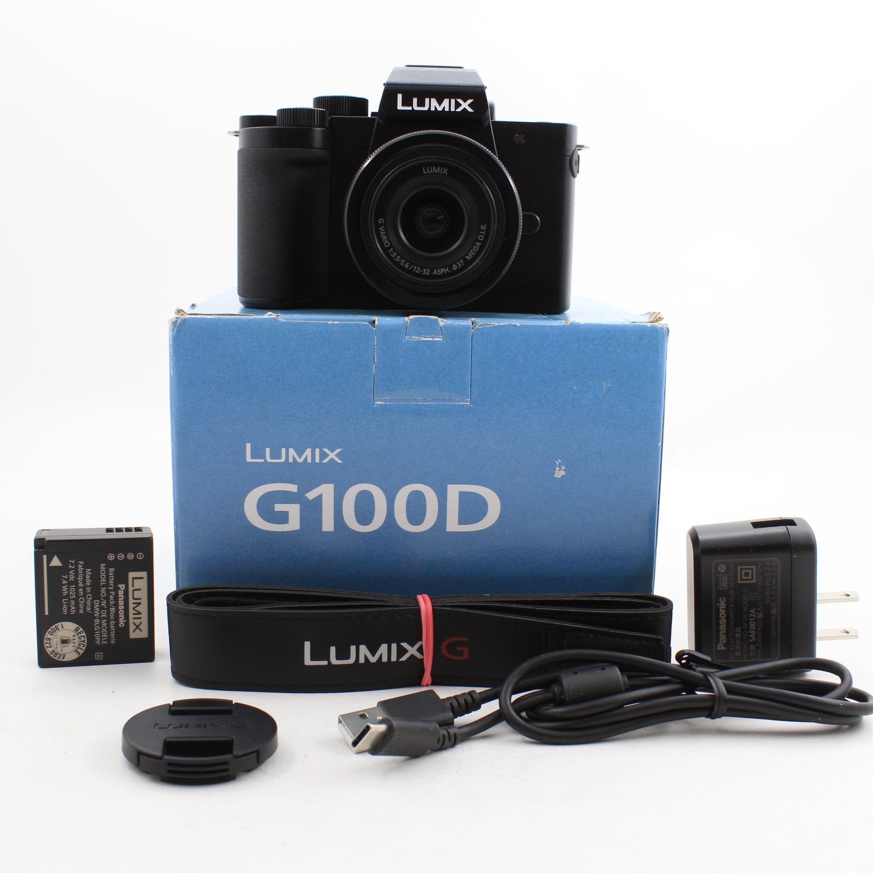 * OPEN BOX EXCELLENT * Panasonic Lumix G100D Mirrorless Camera with 12-32mm Lens
