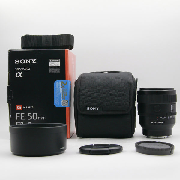 *** OPEN BOX EXCELLENT *** Sony FE 50mm f/1.4 GM Lens