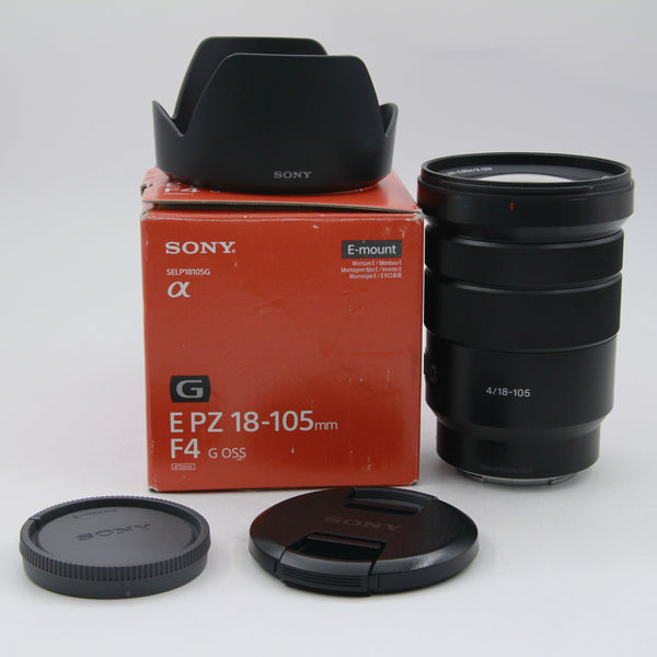 *** OPEN BOX GOOD *** Sony E PZ 18-105mm f/4 G OSS Lens