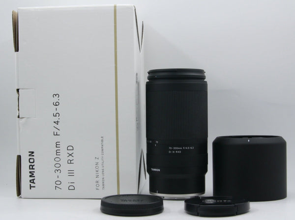 *** OPEN BOX EXCELLENT *** Tamron 70-300mm f/4.5-6.3 Di III RXD Lens for Nikon Z