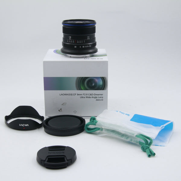 *** OPEN BOX GOOD *** Laowa 9mm f/2.8 Zero-D Lens for Sony E