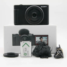 * OPEN BOX EXCELLENT * Sony ZV-1F Vlogging Camera (Black)