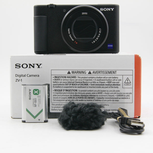 *** OPEN BOX EXCELLENT *** Sony ZV-1 Digital Camera (Black)