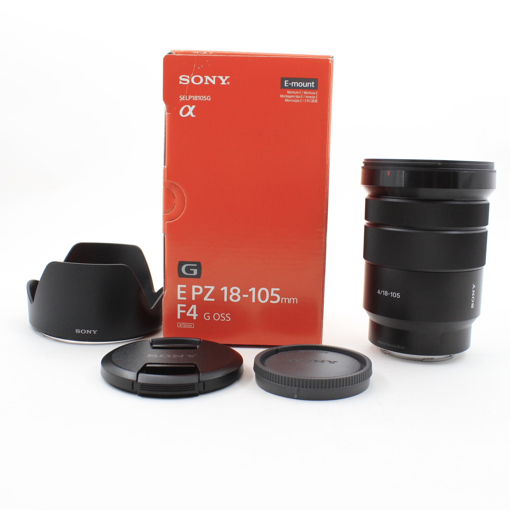 SONY E PZ 18-105mm F4 G OSS SELP18105G 【公式通販】 SONY E PZ 18-105mm F4 G OSS SELP18105G 【公式通販】