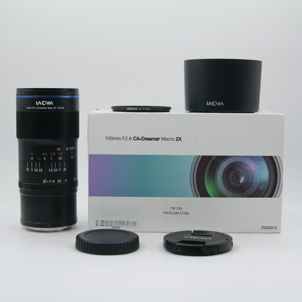 *** OPEN BOX EXCELLENT *** Venus Optics Laowa 100mm f/2.8 2X Ultra Macro APO Lens for Nikon Z