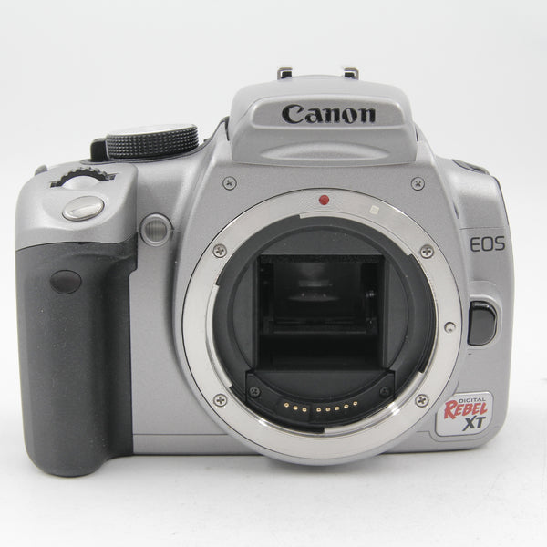 *** USED *** Canon Digital Rebel XT DSLR Camera with EF-S 18-55mm f3.5-5.6 Lens (SILVER)