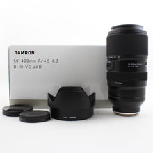 * OPEN BOX EXCELLENT * Tamron 50-400mm f/4.5-6.3 Di III VC VXD Lens for Sony E