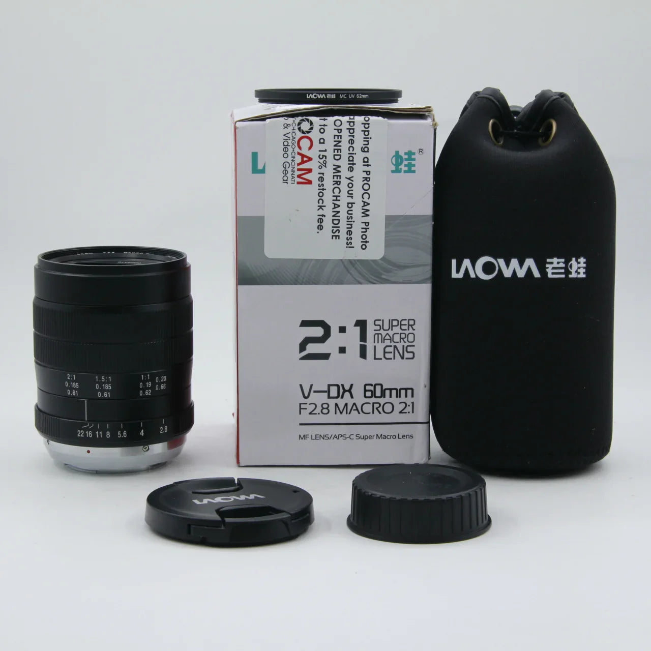 * OPEN BOX EXCELLENT * Laowa 60mm f/2.8 2x Ultra-Macro Lens for Nikon F at PROCAM | procam.com