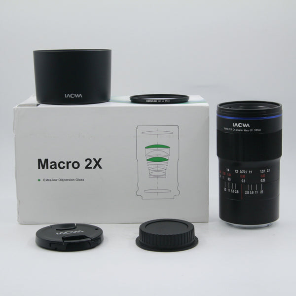 *** OPEN BOX Excellent *** Laowa 100mm f/2.8 2X Ultra Macro APO Lens for Canon EF