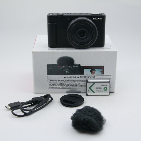 *** OPEN BOX EXCELLENT *** Sony ZV-1F Vlogging Camera (Black)