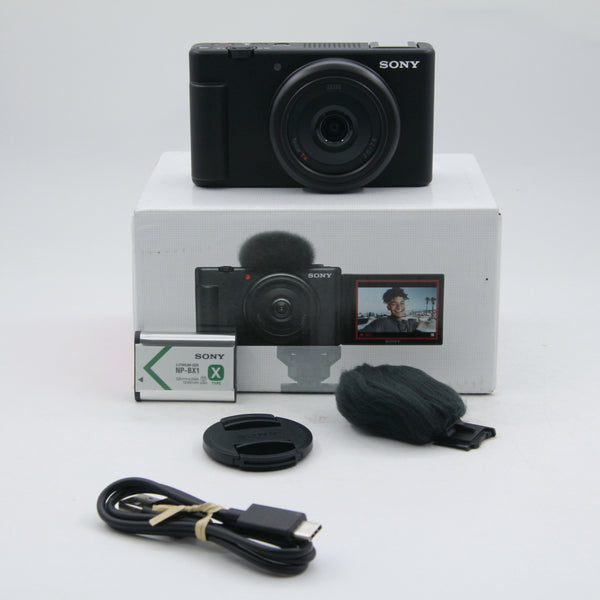 *** OPEN BOX EXCELLENT *** Sony ZV-1F Vlogging Camera (Black)