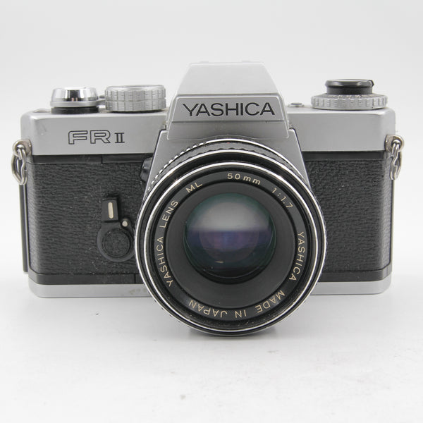 *** USED *** Yashica FRII 35mm film camera with 50mm f/1.7 Lens Boxed