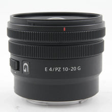 * OPEN BOX EXCELLENT * Sony E 10-20mm f/4 PZ G Lens