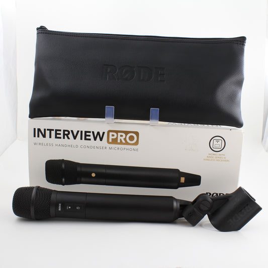 * OPEN BOX FAIR * RODE Interview PRO Wireless Handheld Condenser Microphone