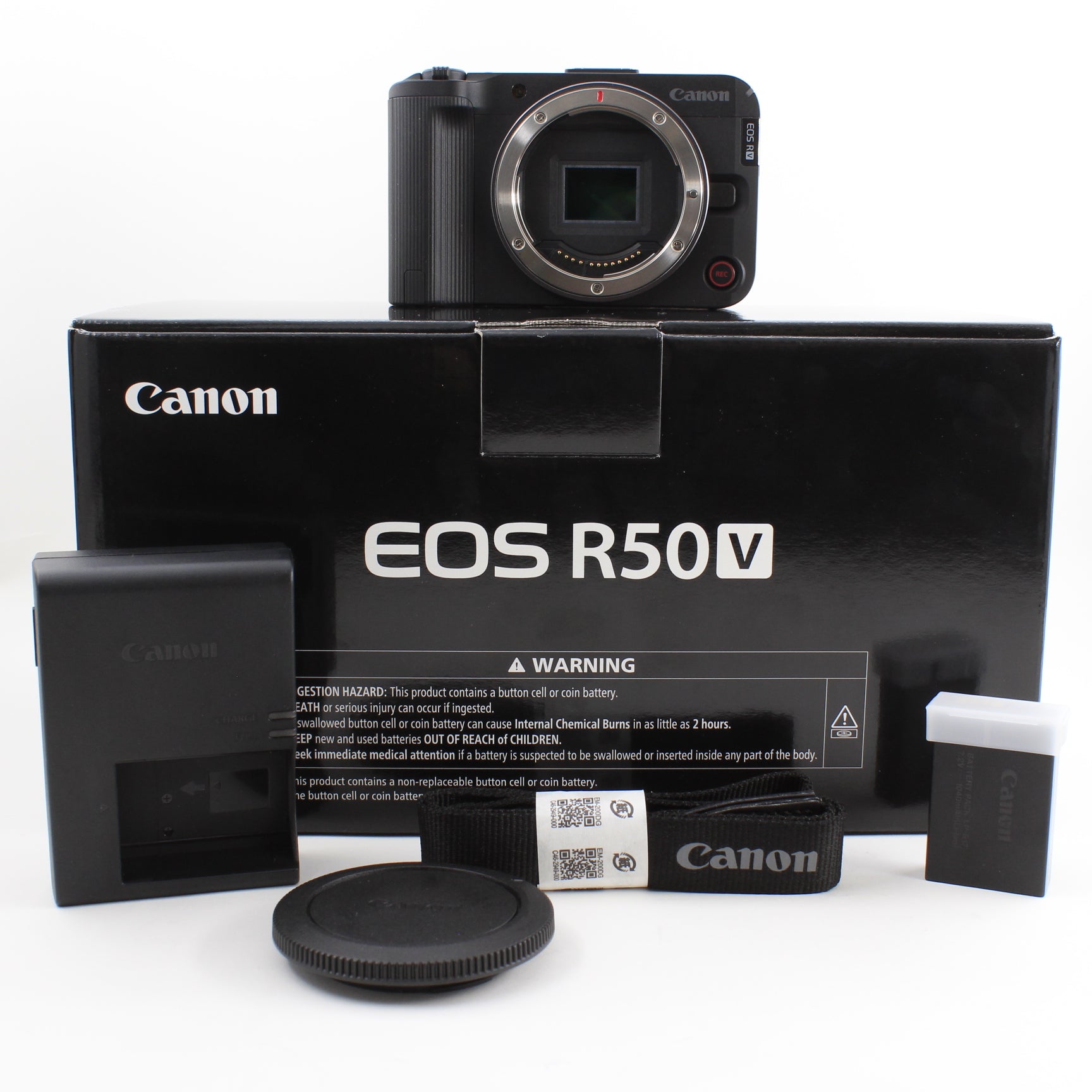 * OPEN BOX EXCELLENT * Canon EOS R50 V Mirrorless Camera (Body only)