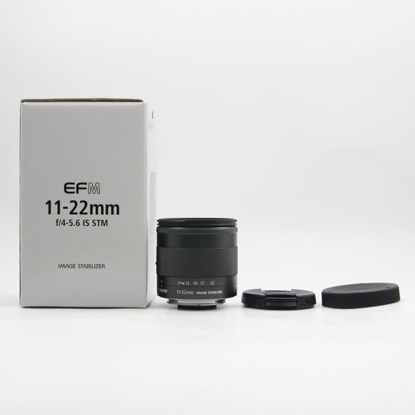 *** USED *** Canon EF-M 11-22mm f/4-5.6 IS STM Lens Boxed