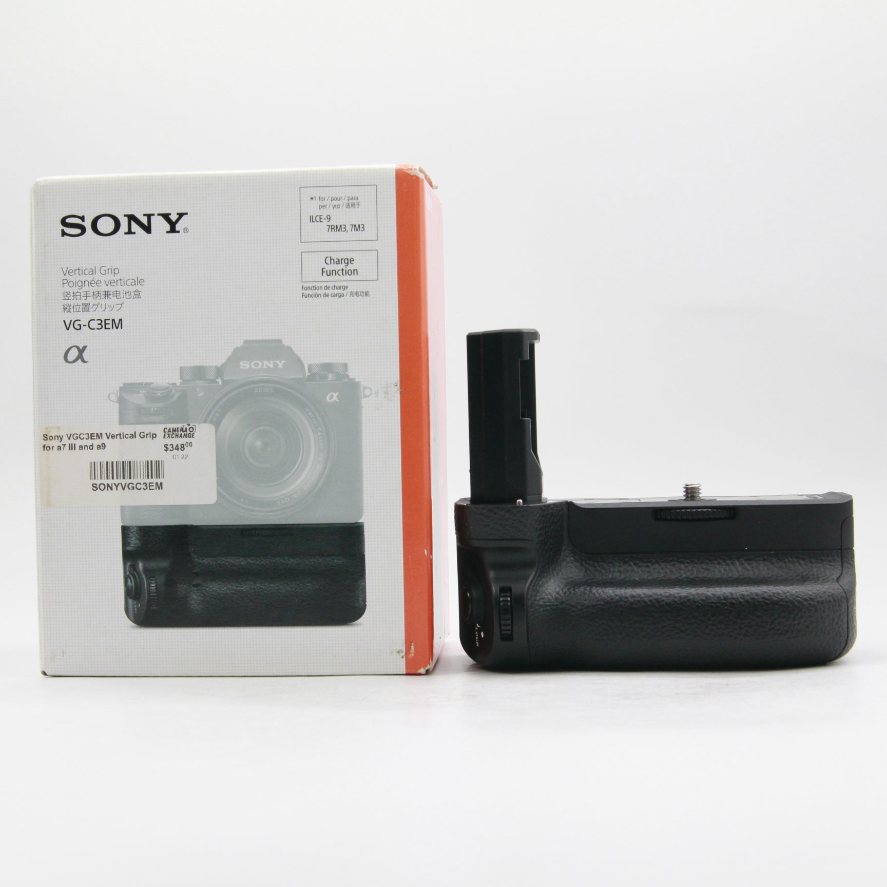 USED *** Sony VG-C3EM Genuine Vertical Battery Grip Holder For A9 – PROCAM  Photo & Video Gear