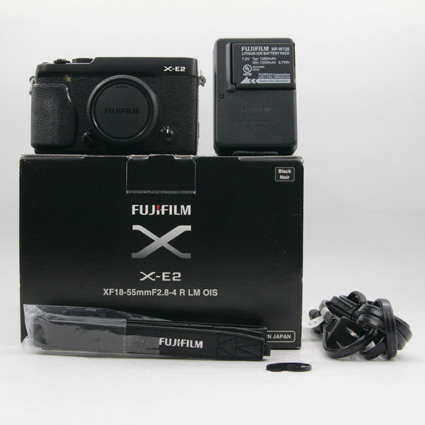 *** USED *** FUJIFILM X-E2 Mirrorless Digital Camera (Black, Body Only) Boxed