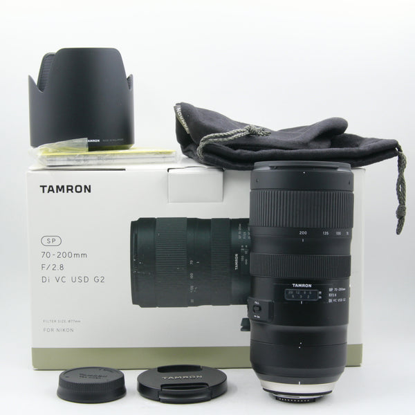 *** OPEN BOX EXCELLENT *** Tamron SP 70-200mm f/2.8 Di VC USD G2 Lens for Nikon F