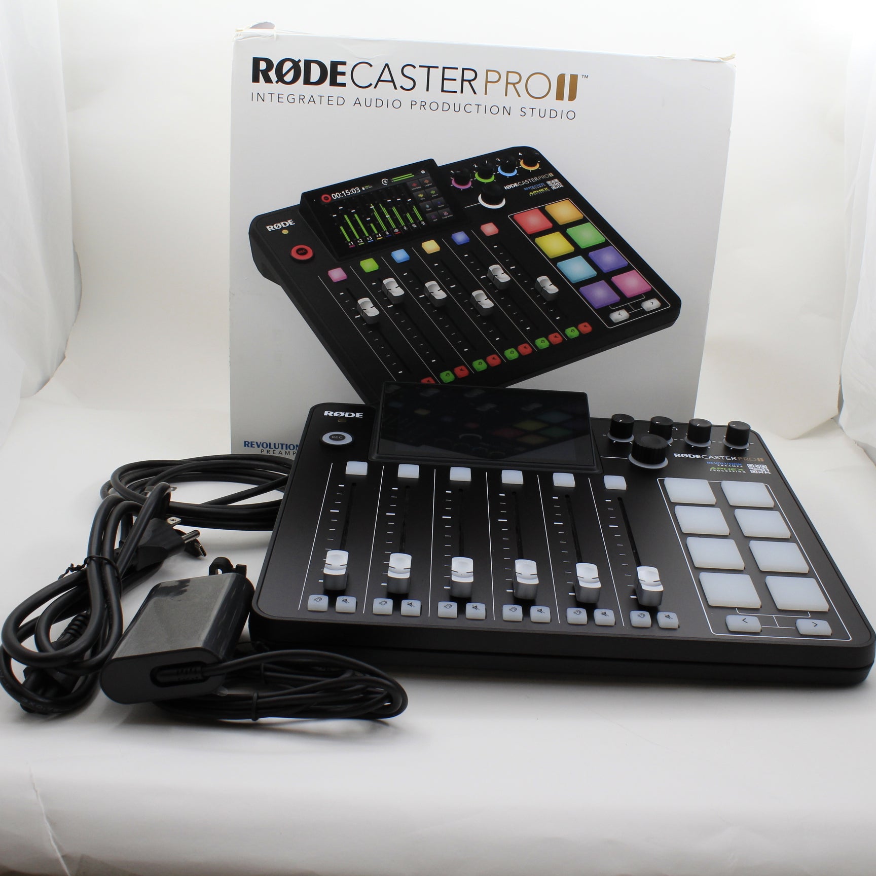 * OPEN BOX EXCELLENT * RODE RODECaster Pro II Integrated Audio Production Studio (Black)