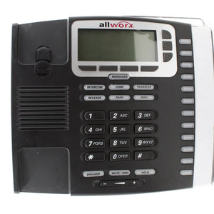 * USED * Allworx 9212L VoIP Telephone With Backlit Display-Black 24VDC 400mA ICES-3(B) at PROCAM | procam.com