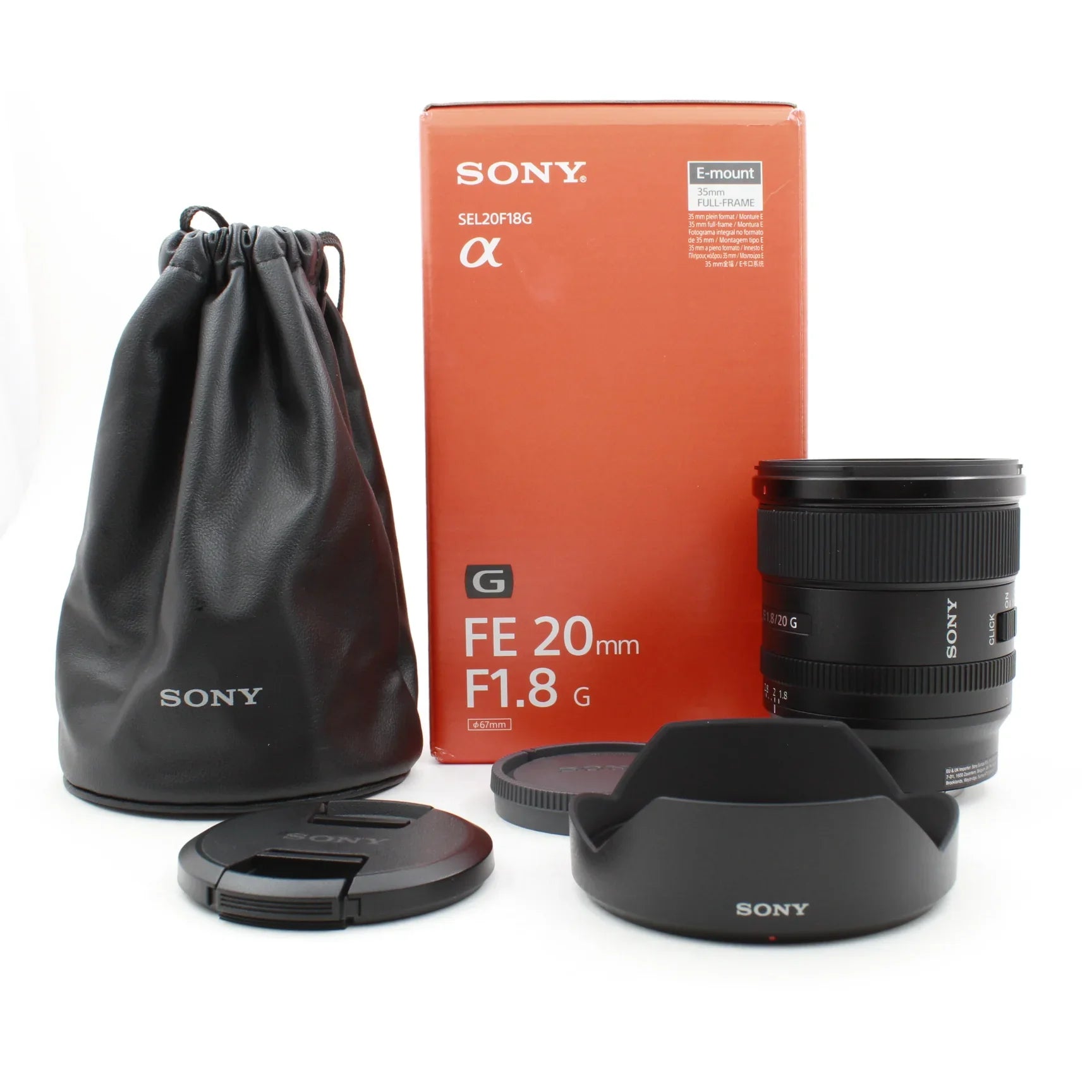 OPEN BOX EXCELLENT * Sony FE 20mm f/1.8 G Lens at PROCAM | Shop