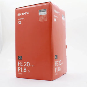 * OPEN BOX EXCELLENT * Sony FE 20mm f/1.8 G Lens at PROCAM | procam.com