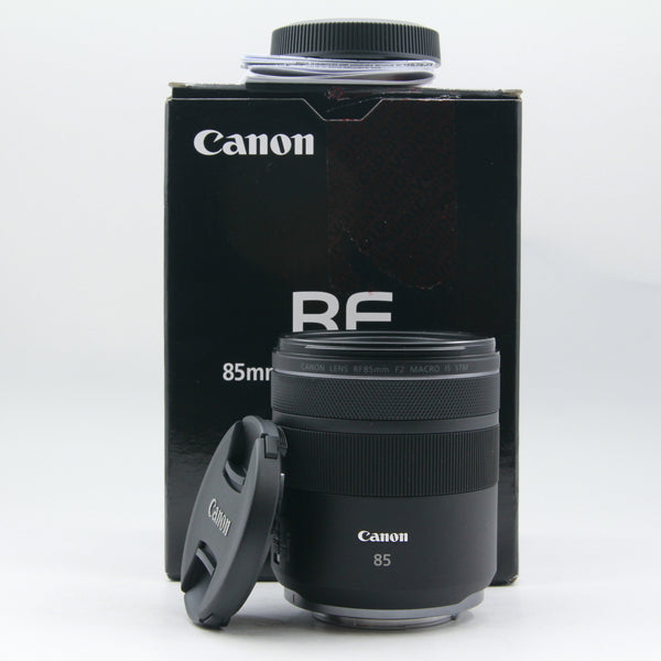 *** OPEN BOX EXCELLENT *** Canon RF 85mm f/2 Macro IS STM Lens