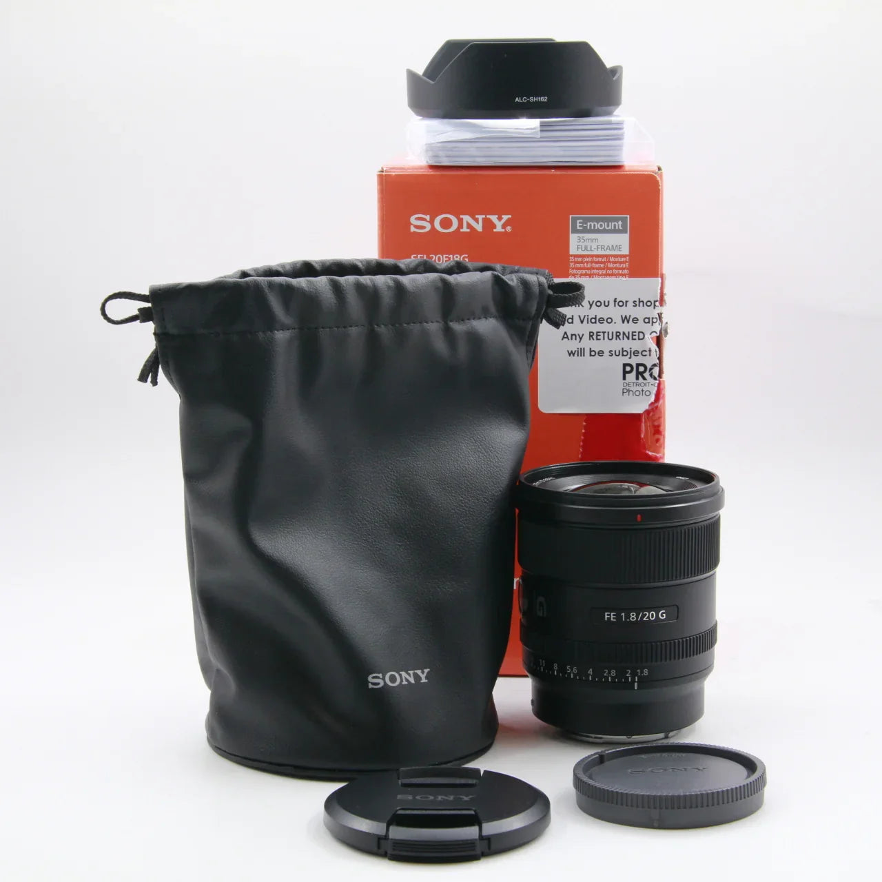 * OPEN BOX EXCELLENT * Sony FE 20mm f/1.8 G Lens at PROCAM | procam.com