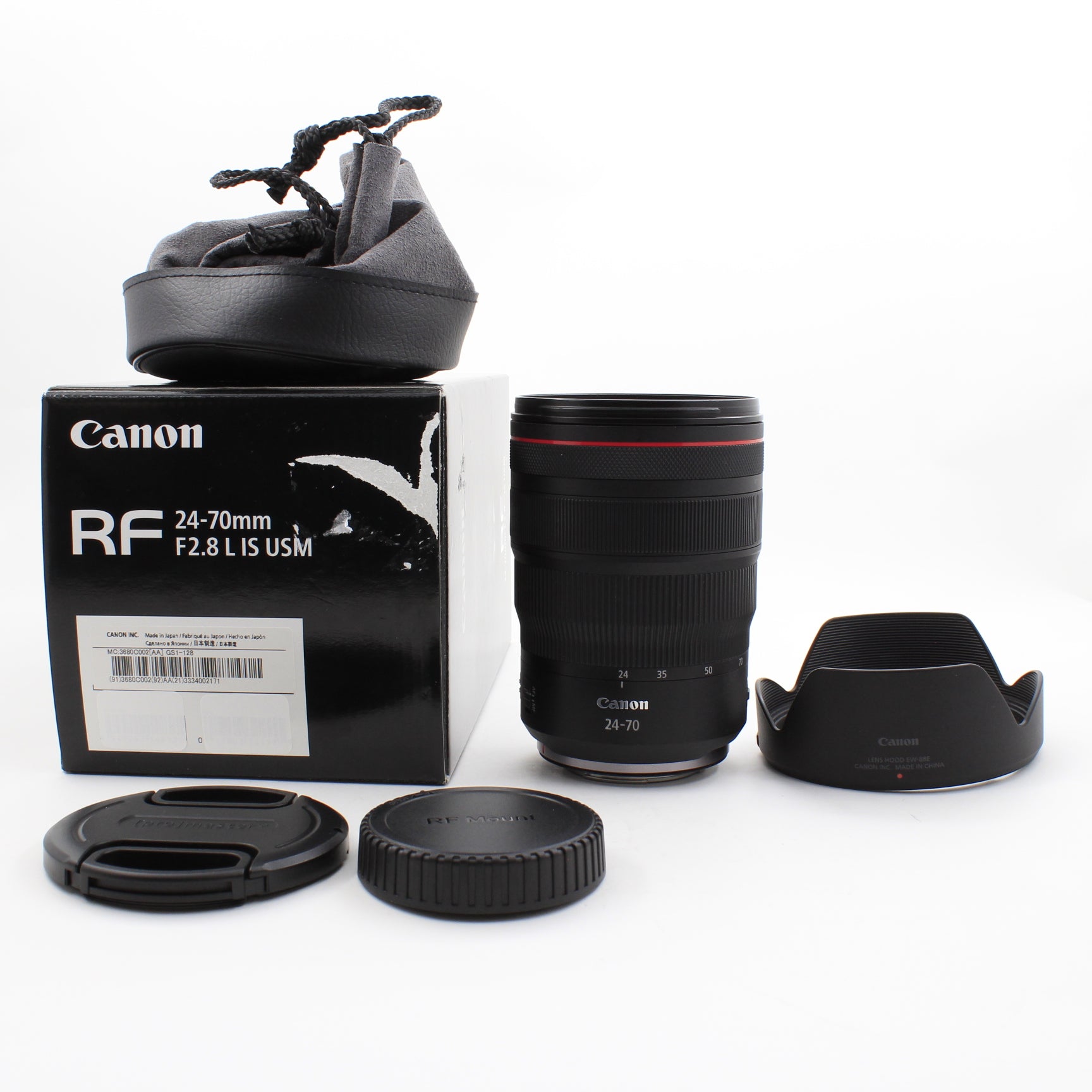 * USED * Canon RF 24-70mm f/2.8 L IS USM Lens Boxed