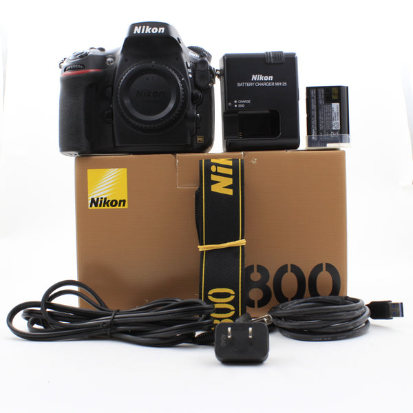 * USED * Nikon D800 DSLR Camera Body Only SHUTTER 18567