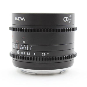 * OPEN BOX EXCELLENT * Laowa 9mm T2.9 Zero-D Cine Lens for Fuji X at PROCAM | procam.com