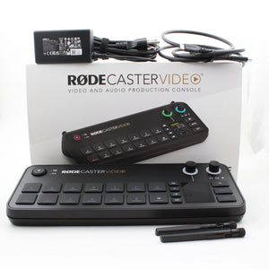 * OPEN BOX EXCELLENT * RODE RODECaster Video All-in-One Production Console at PROCAM | procam.com
