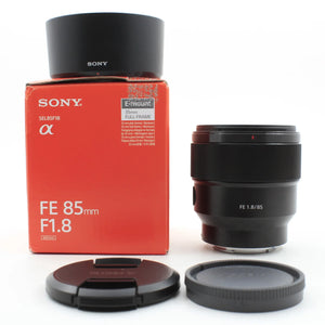 * OPEN BOX GOOD * Sony FE 85mm f/1.8 Lens at PROCAM | procam.com