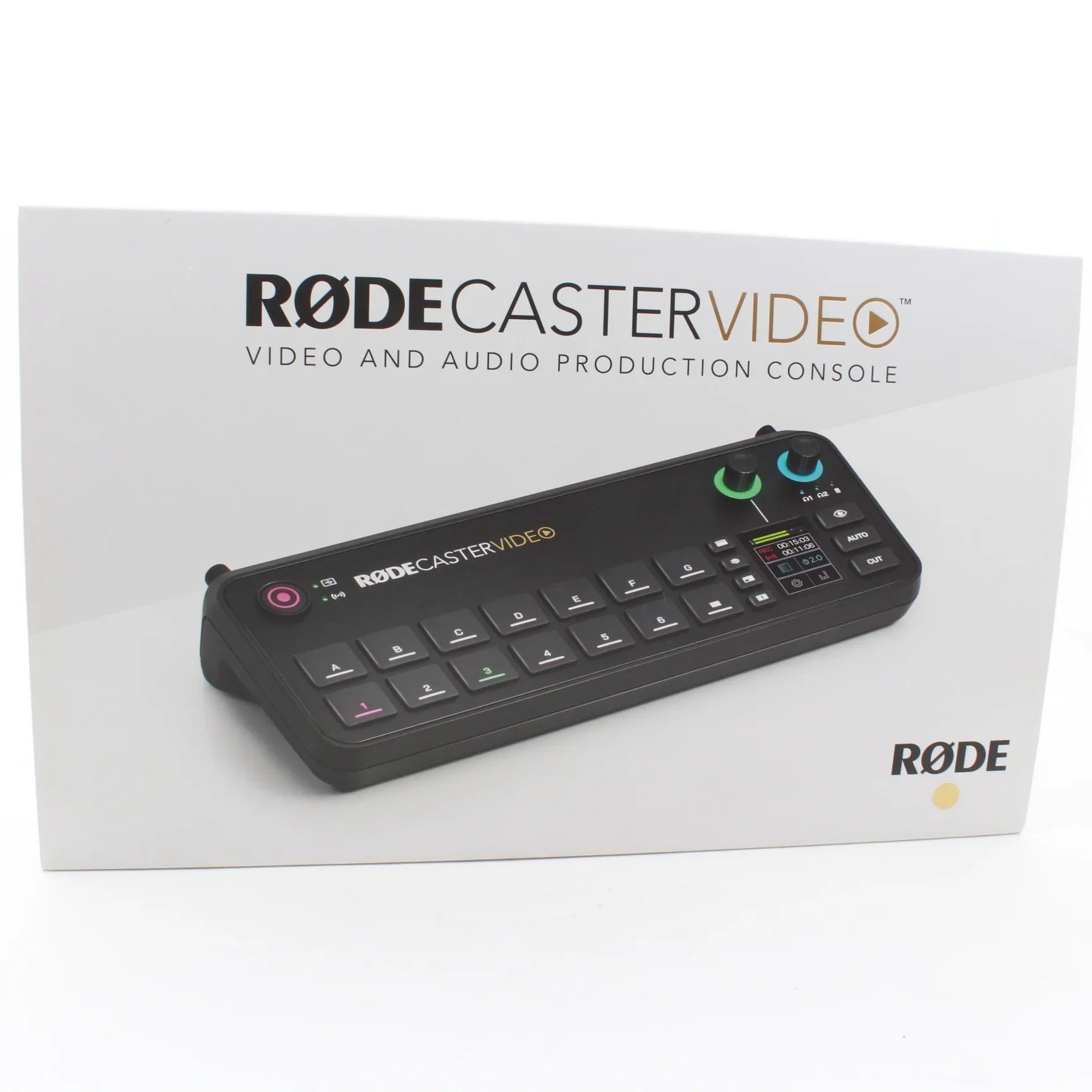 * OPEN BOX EXCELLENT * RODE RODECaster Video All-in-One Production Console at PROCAM | procam.com