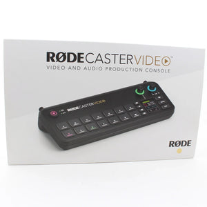 * OPEN BOX EXCELLENT * RODE RODECaster Video All-in-One Production Console at PROCAM | procam.com
