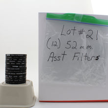 * USED * Lot #21 (12) 52mm  Lens Filters