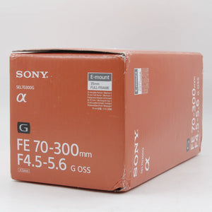 * OPEN BOX EXCELLENT * Sony FE 70-300mm f/4.5-5.6 G OSS Lens at PROCAM | procam.com