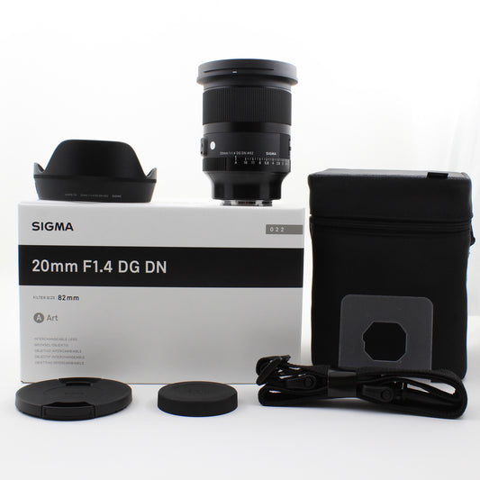 * OPEN BOX EXCELLENT * Sigma 20mm f/1.4 DG DN Art Lens for Sony E