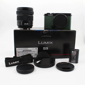 * OPEN BOX EXCELLENT * Panasonic Lumix S9 Mirrorless Camera with S 20-60mm f/3.5-5.6 Lens (Dark Olive) at PROCAM | procam.com