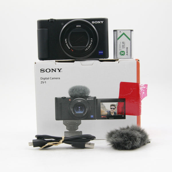 *** Open Box Excellent *** Sony ZV-1 Digital Camera (Black)