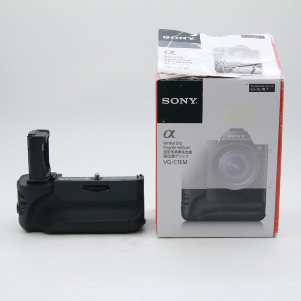 *** OPEN BOX Good *** Sony Vertical Battery Grip for Alpha a7 or a7R Digital Camera (Black)