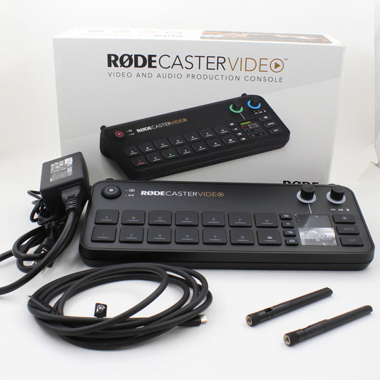 * OPEN BOX EXCELLENT * RODE RODECaster Video All-in-One Production Console